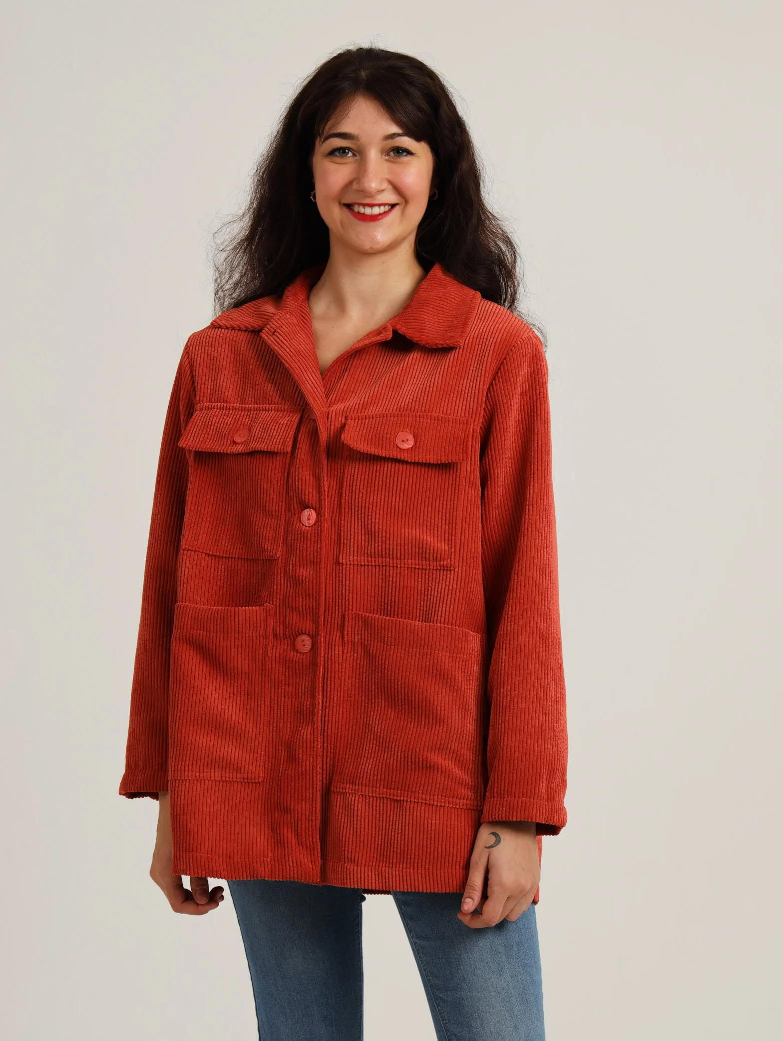 Jasmin Jacket- Rust