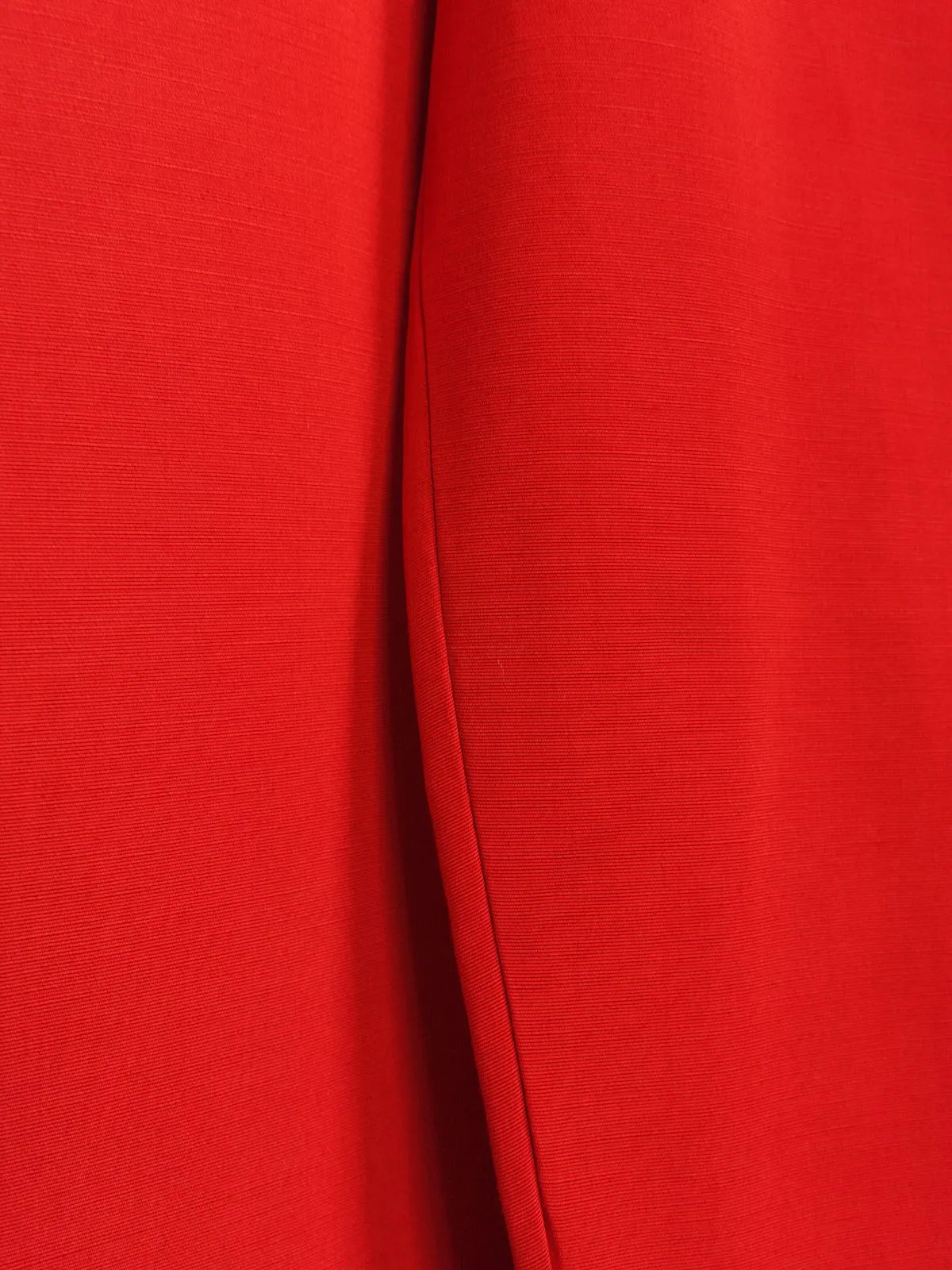 Jasper Conran 1980s red grosgrain tapered balloon trousers - womens 10 8