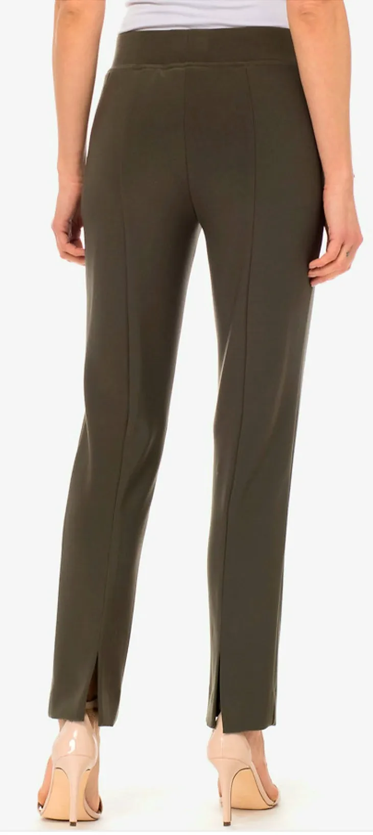 Joseph Ribkoff Classic Straight Pant with Slit In The Back