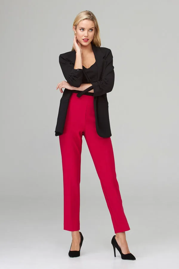 Joseph Ribkoff Classic Straight Pant with Slit In The Back