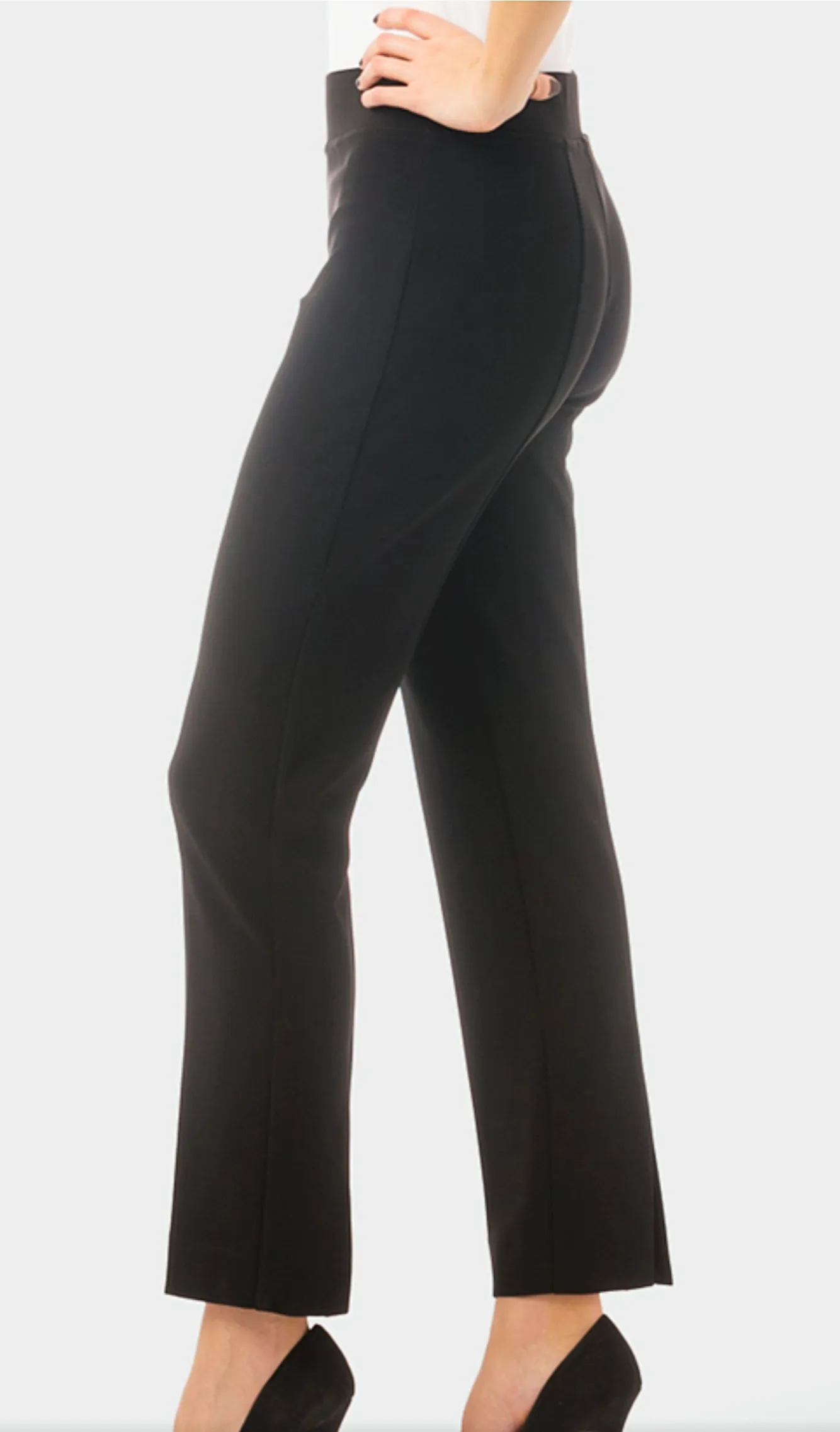 Joseph Ribkoff Classic Straight Pant with Slit In The Back