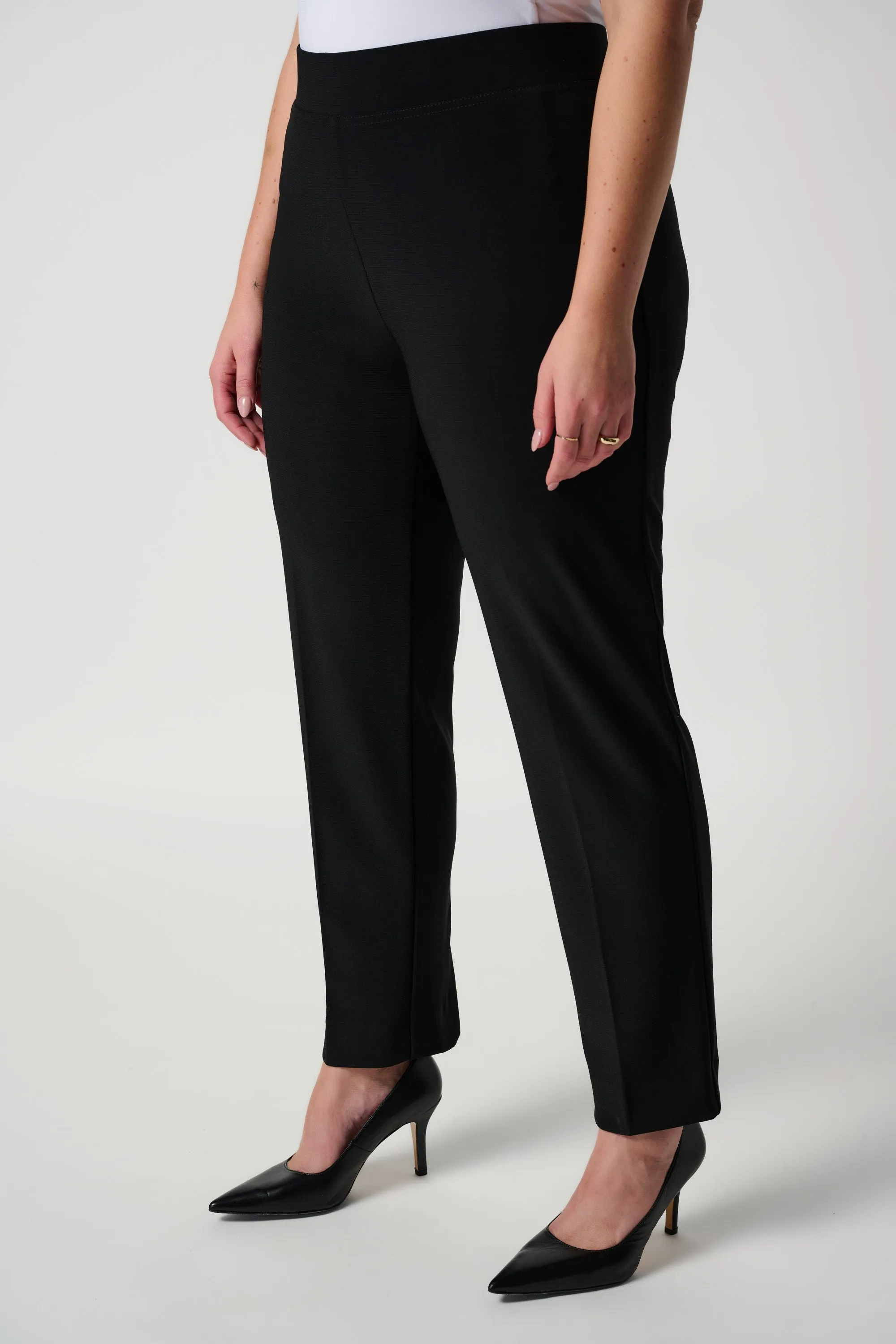 Joseph Ribkoff Classic Straight Pant with Slit In The Back