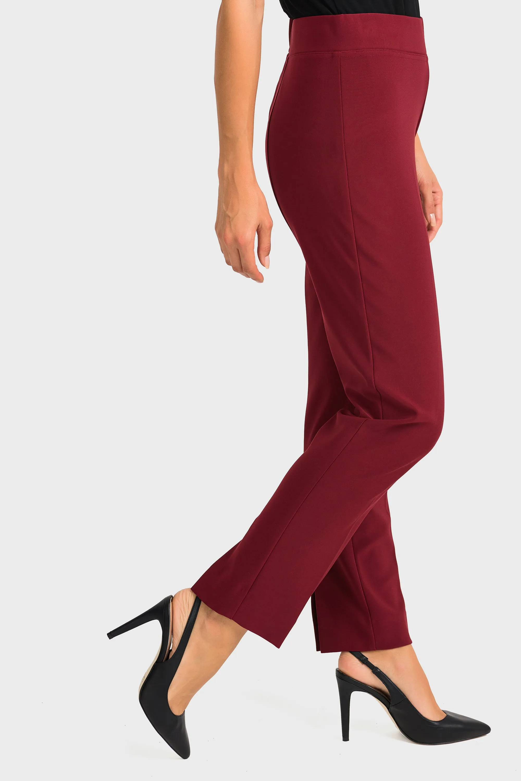 Joseph Ribkoff Classic Straight Pant with Slit In The Back