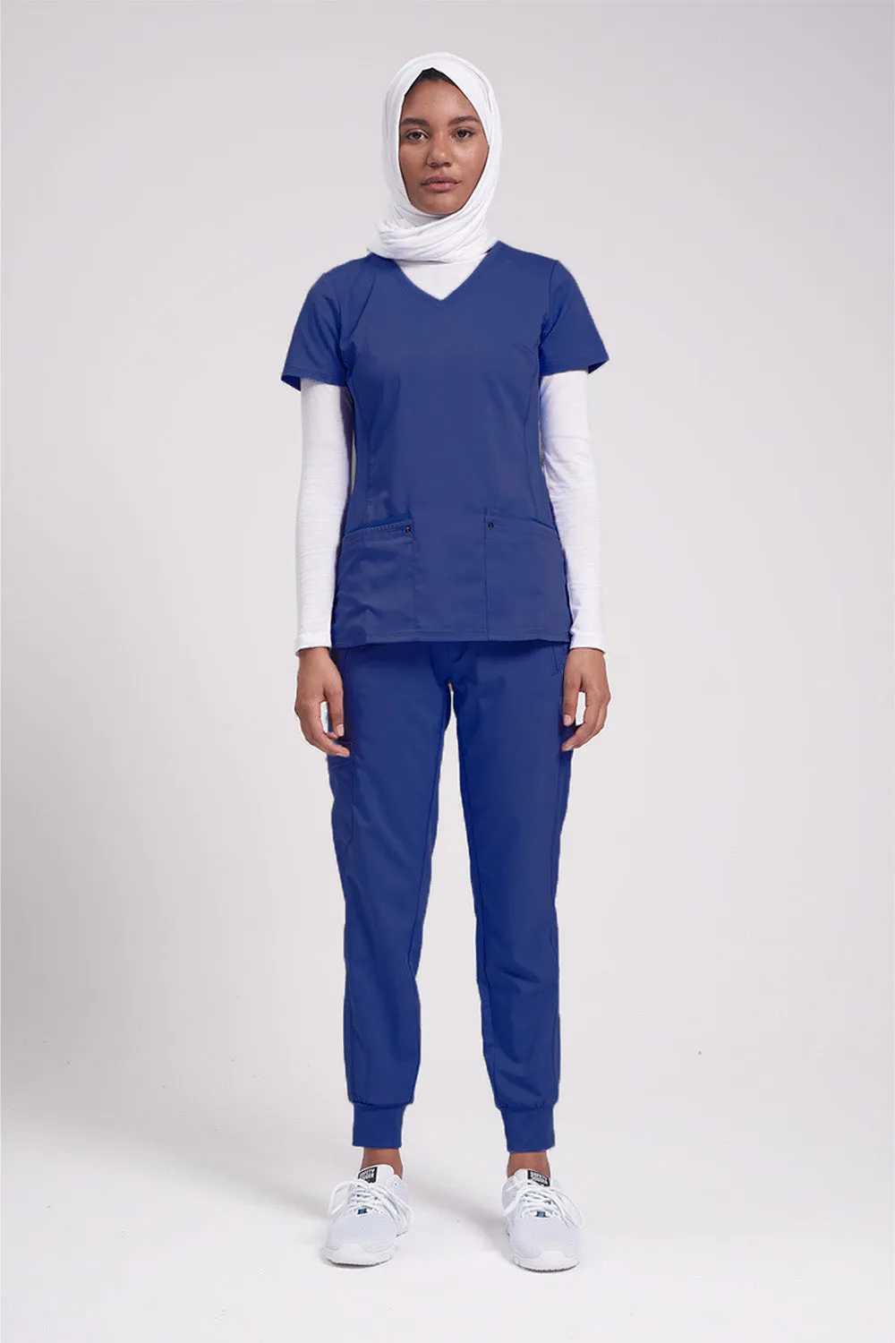 Juliet V Neck Top & Tara Jogger Pant Scrub Set