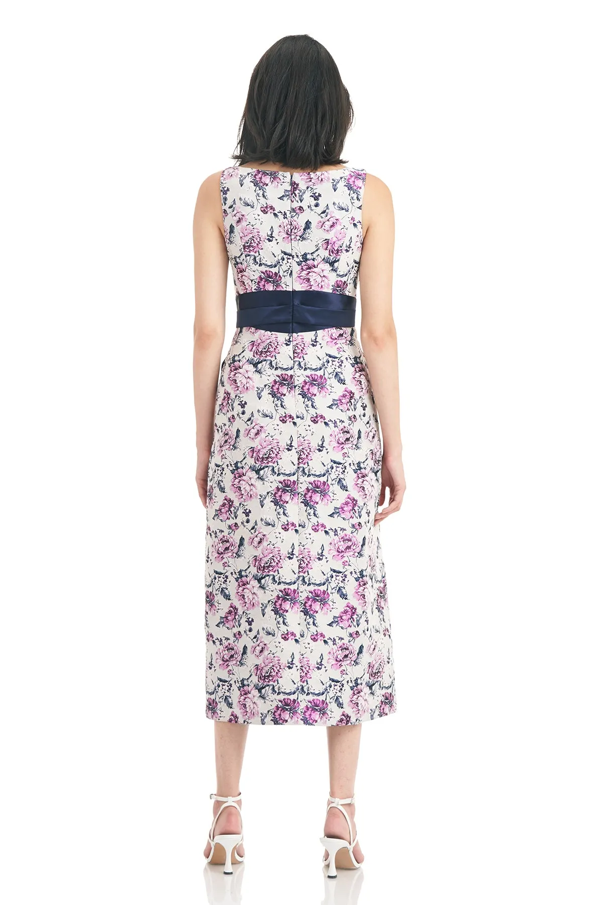 Lila Tea Length Dress