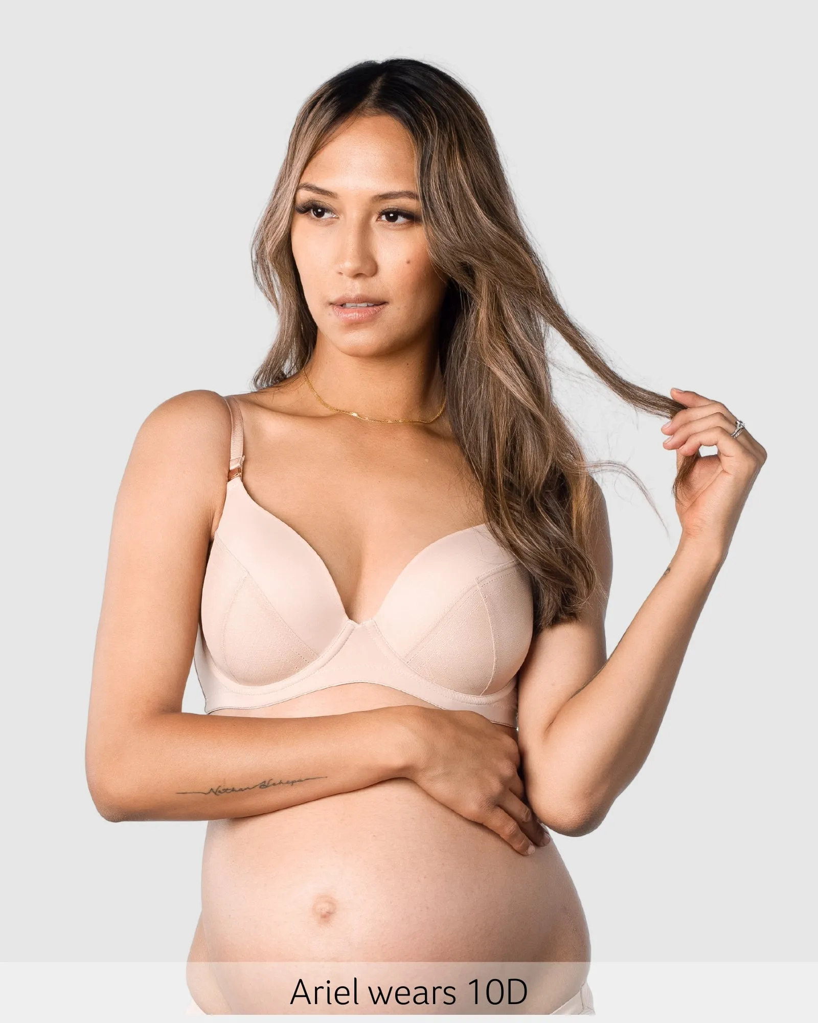 LUNAR ECLIPSE PLUNGE CASHMERE NURSING BRA - FLEXI UNDERWIRE