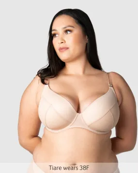 LUNAR ECLIPSE PLUNGE CASHMERE NURSING BRA - FLEXI UNDERWIRE