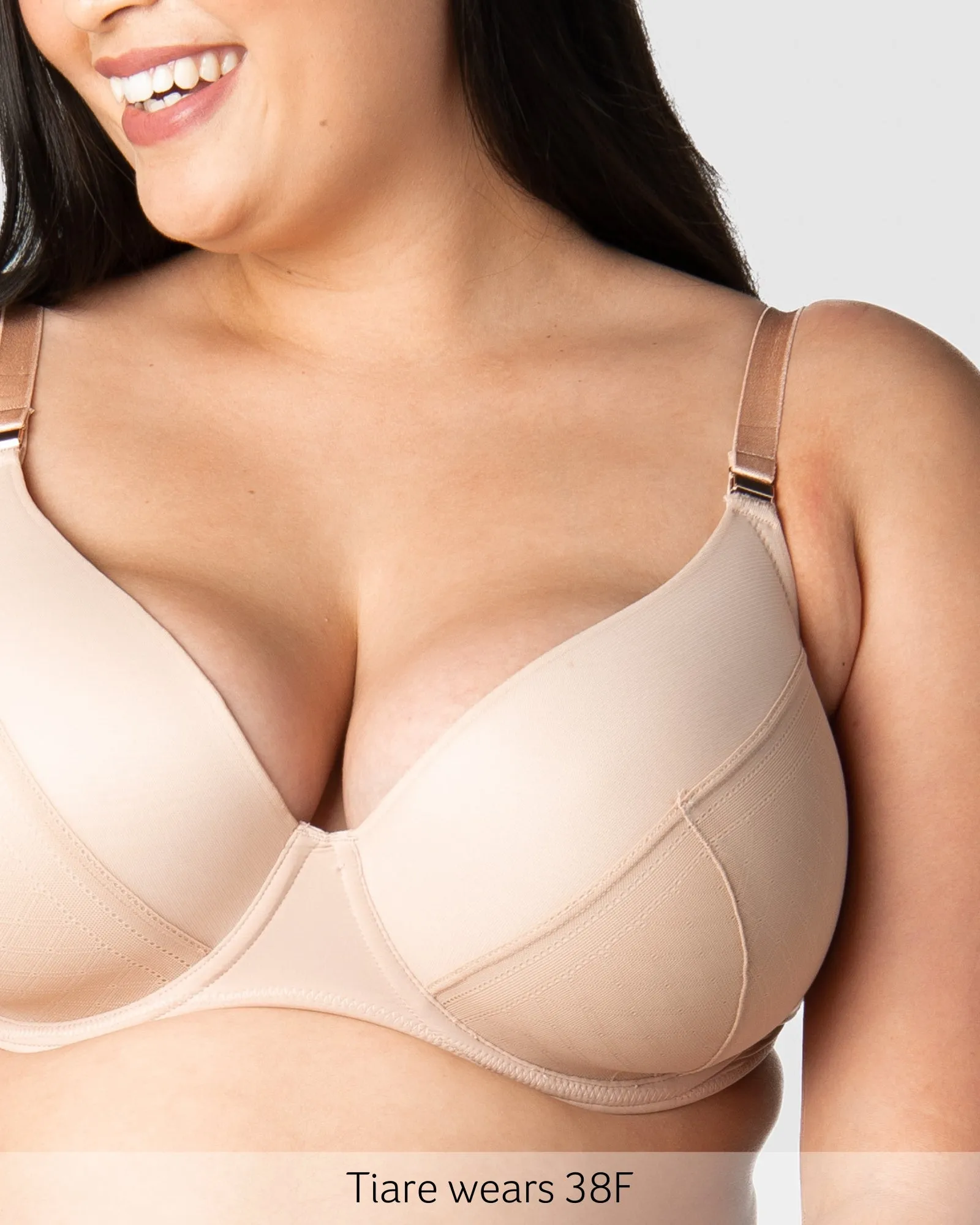 LUNAR ECLIPSE PLUNGE CASHMERE NURSING BRA - FLEXI UNDERWIRE