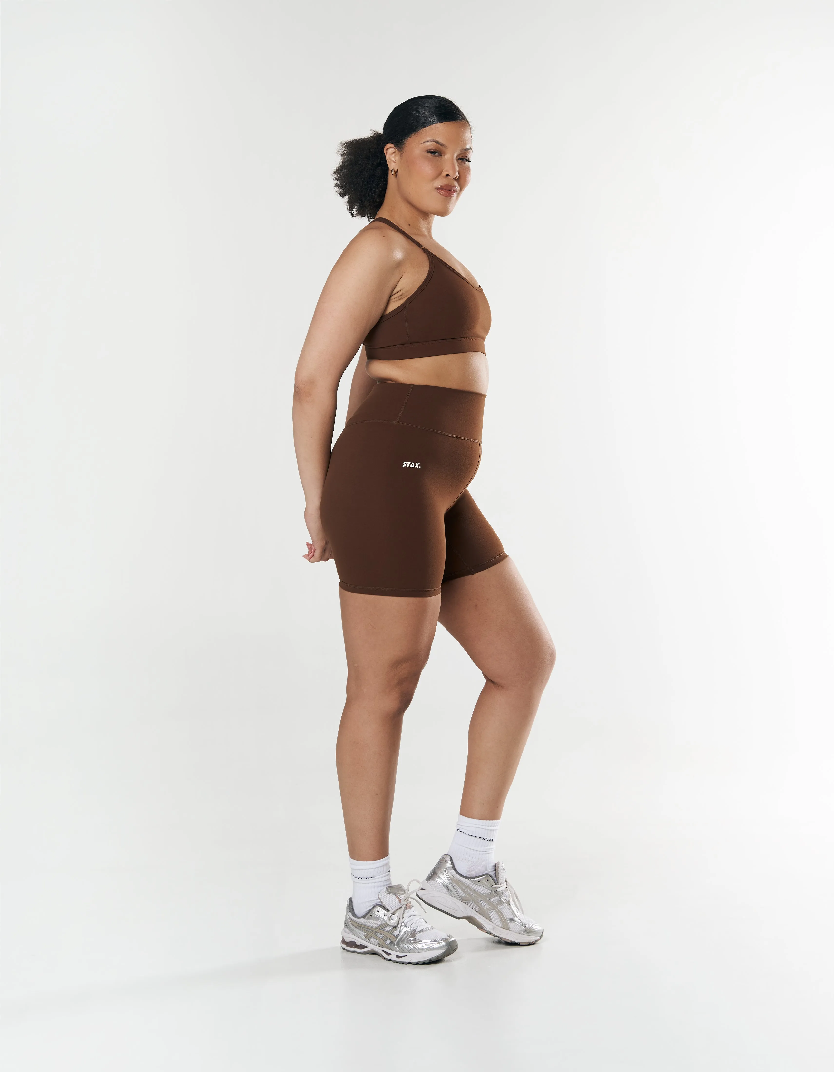 Midi Bike Shorts NANDEX ™ Raw Umber - Brown