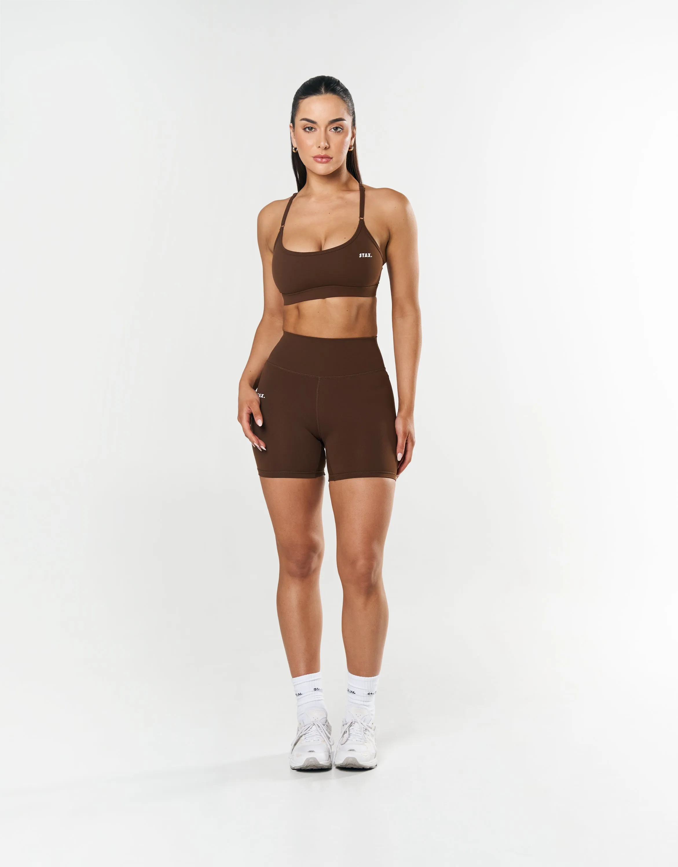 Midi Bike Shorts NANDEX ™ Raw Umber - Brown