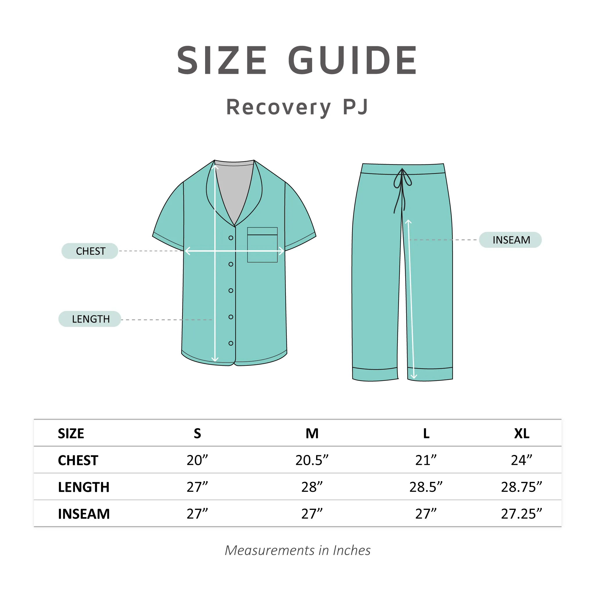 Navy Recovery Pajamas