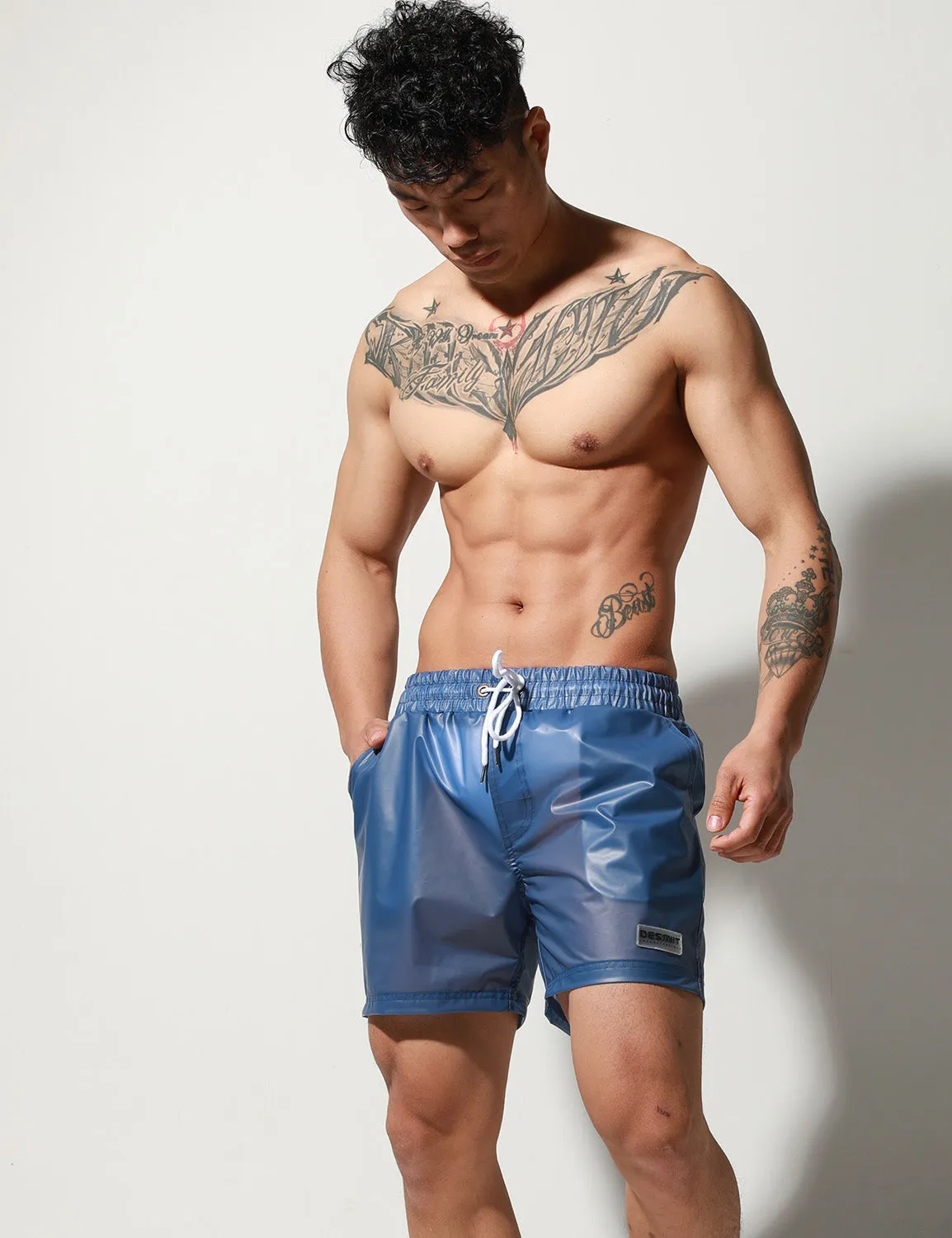 New Translucent Beach Surf Shorts S7941