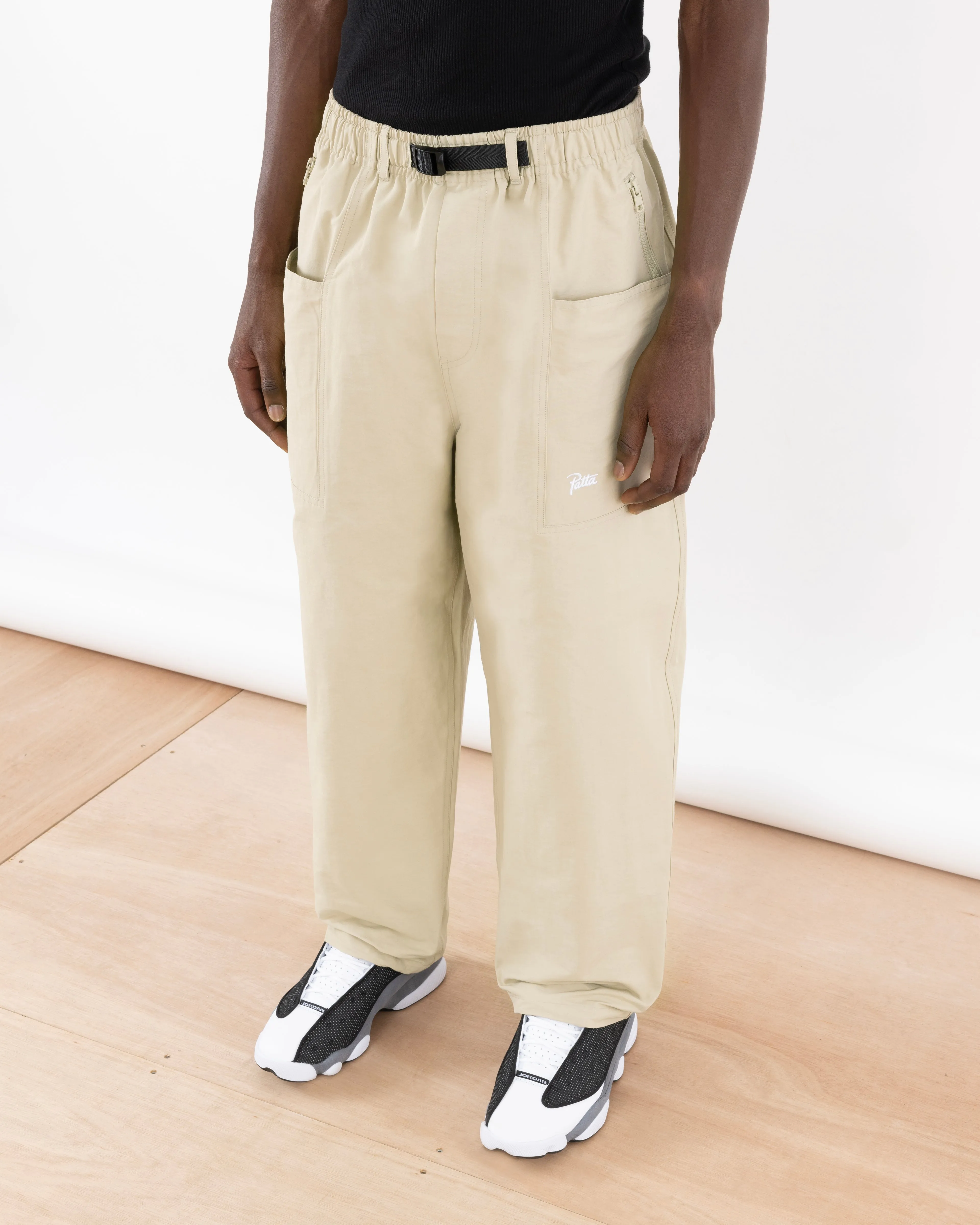 Patta Belted Tactical Chino (White Pepper)