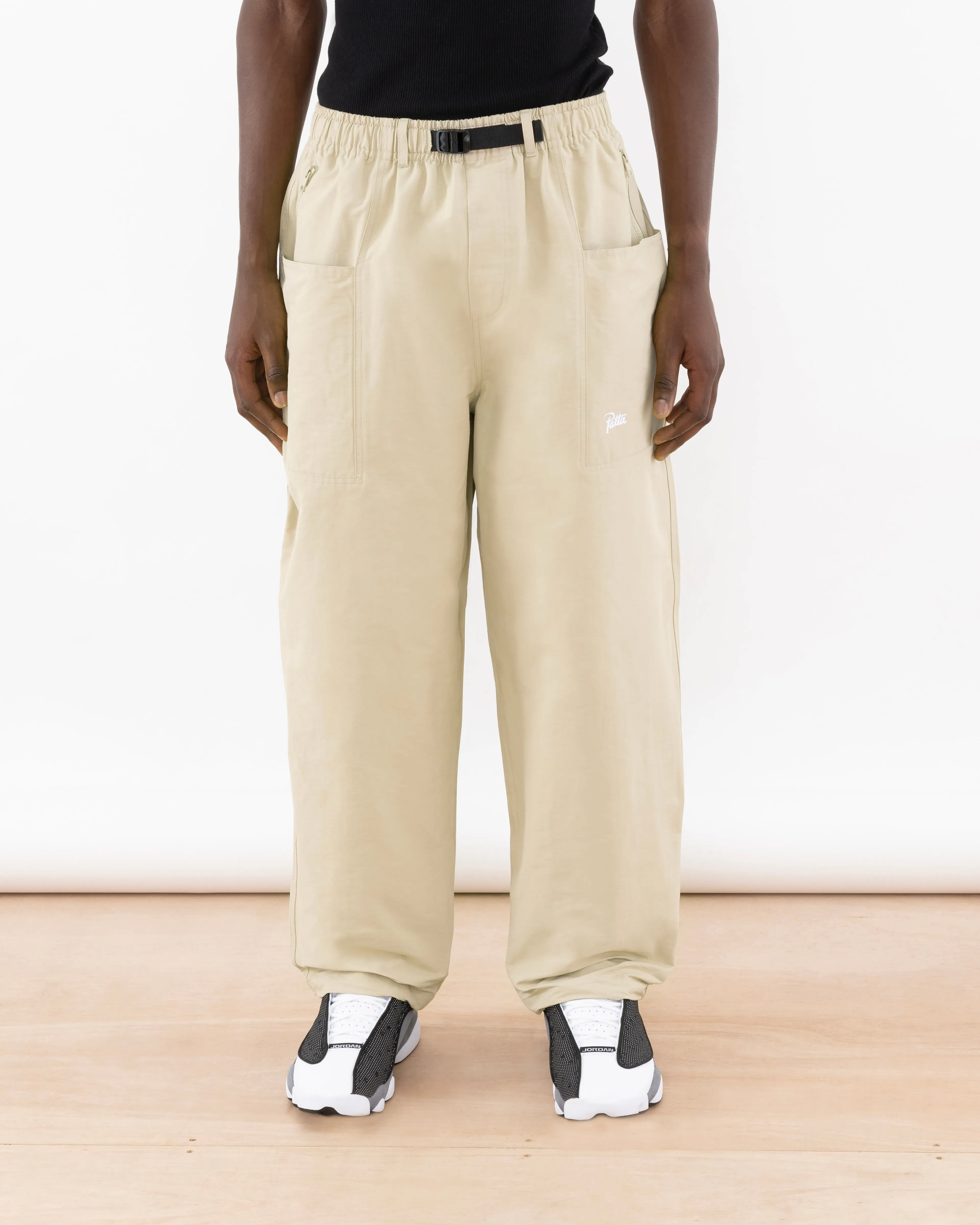 Patta Belted Tactical Chino (White Pepper)