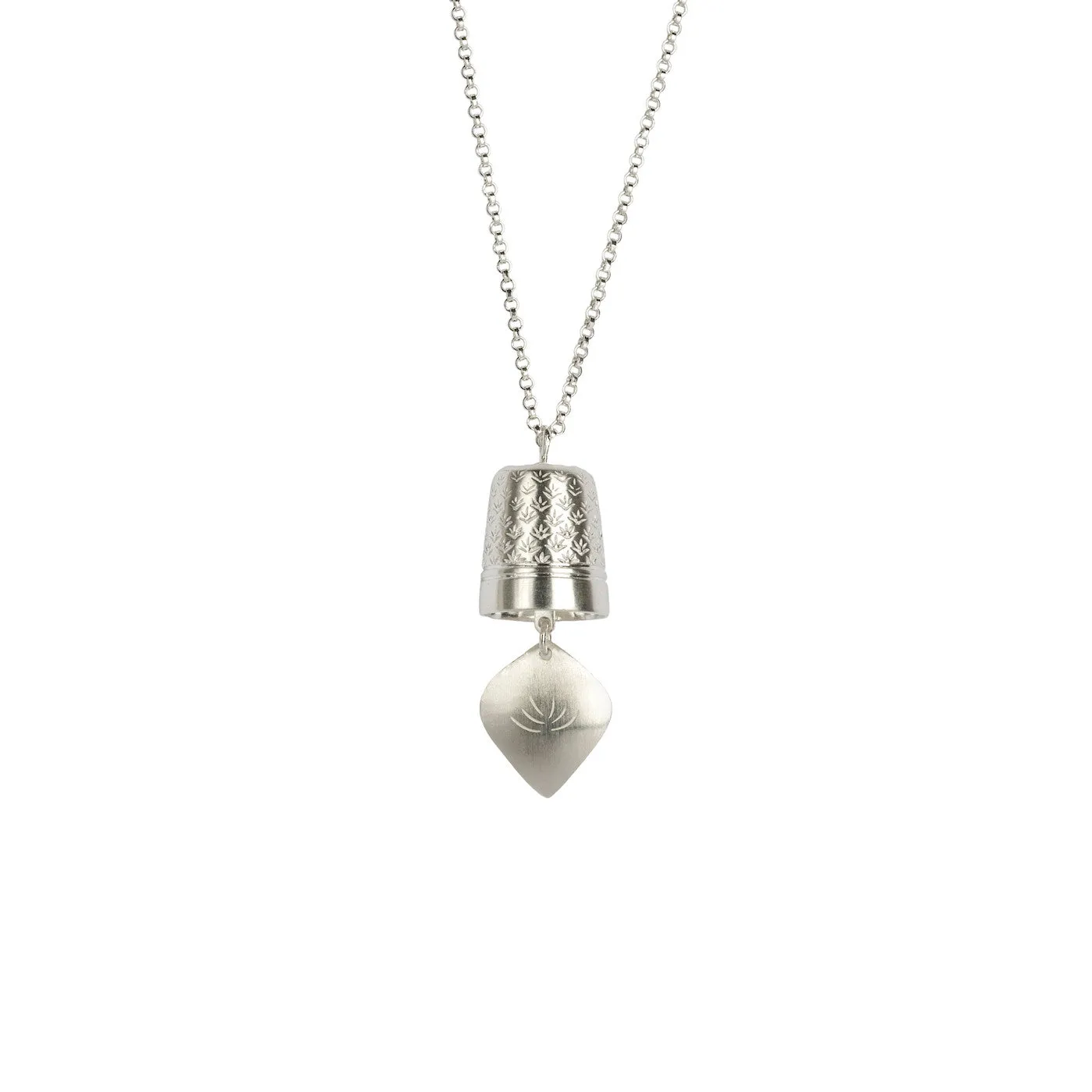 Precious Bell Pendant - Silver