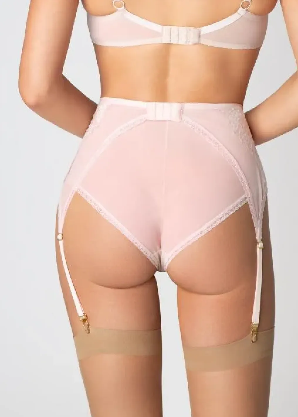 Pretty In Pink Garter Belt