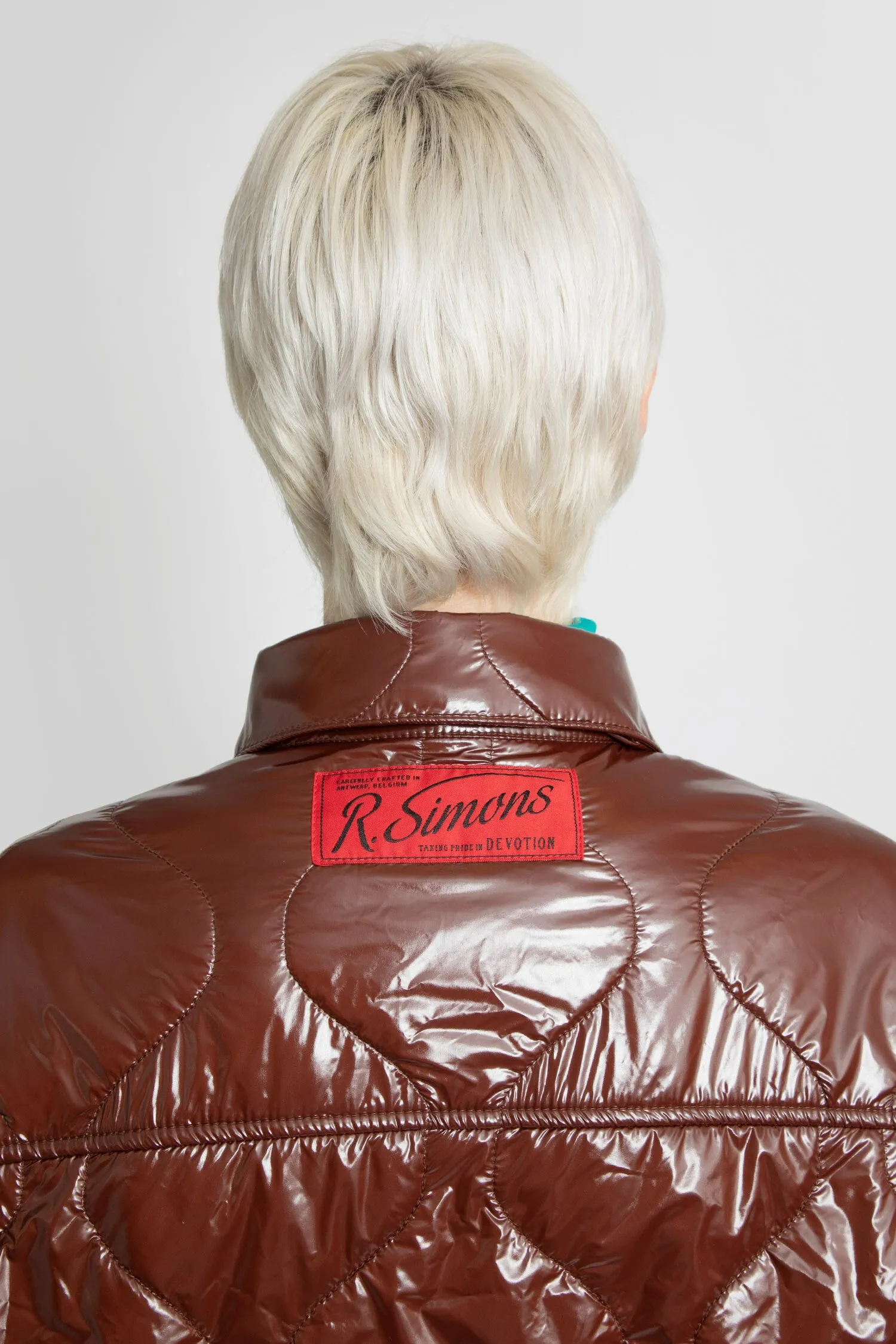 RAF SIMONS WOMAN BROWN COATS