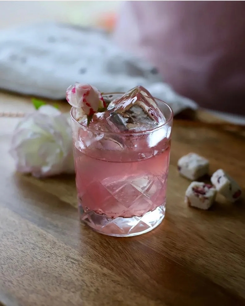 Rose Petal Sugar Cubes