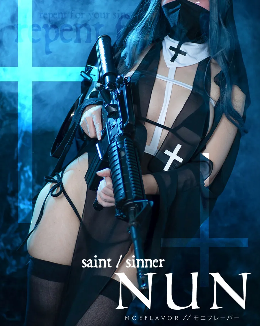 Saint/Sinner Sheer Nun Set