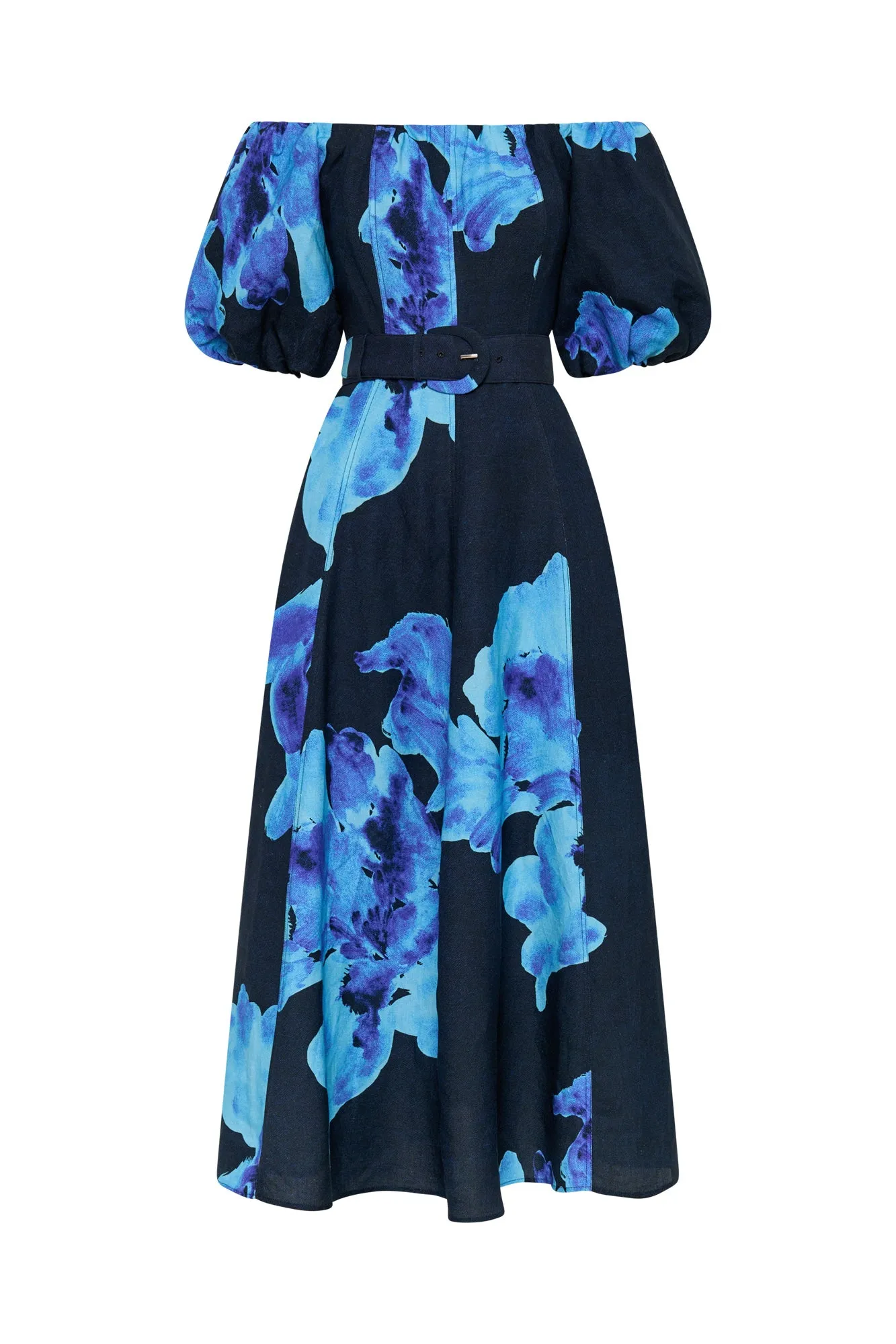 Santha Dress - Thalia Floral Navy