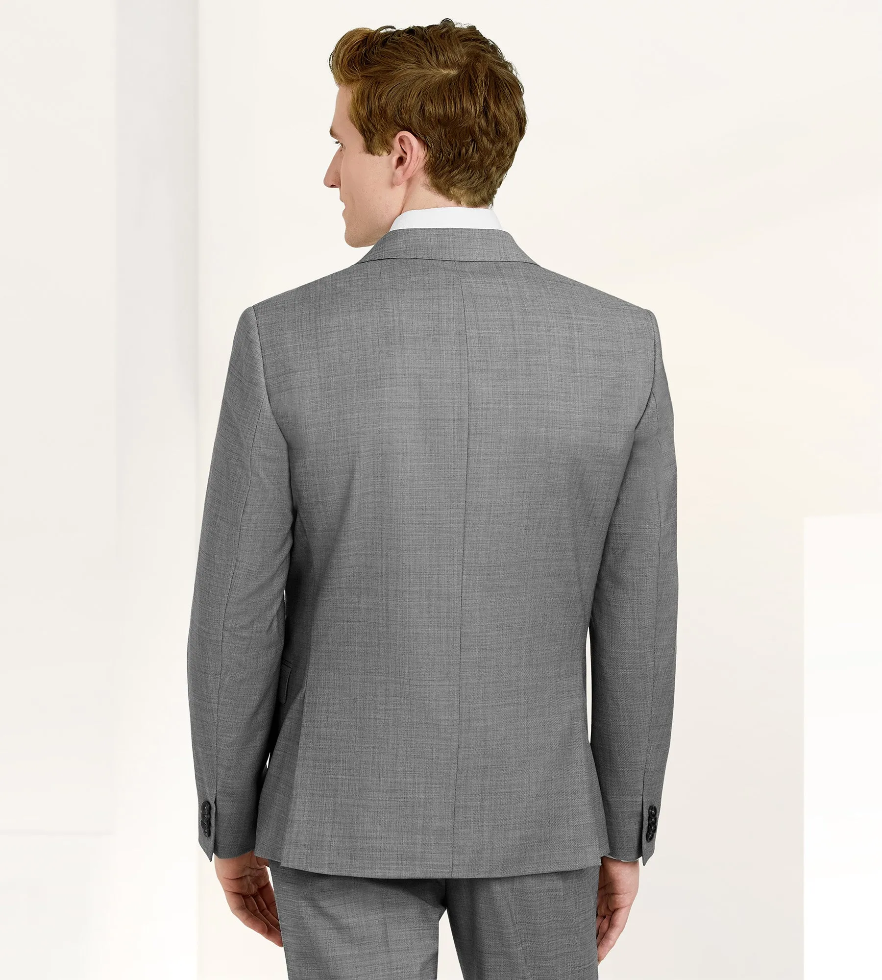 Slim Fit Stretch Solid Suit