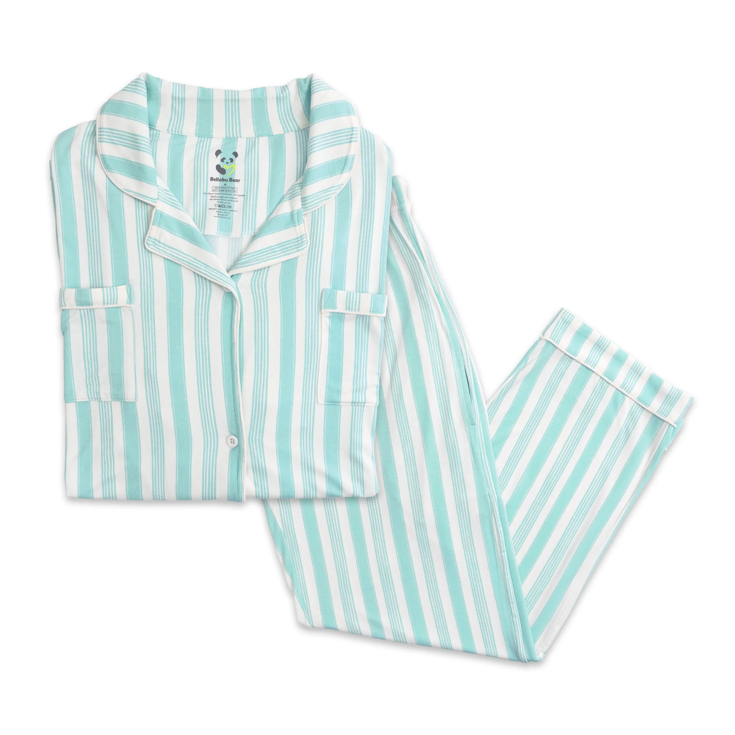 Slumber Stripes Bamboo Women's Pajama Set