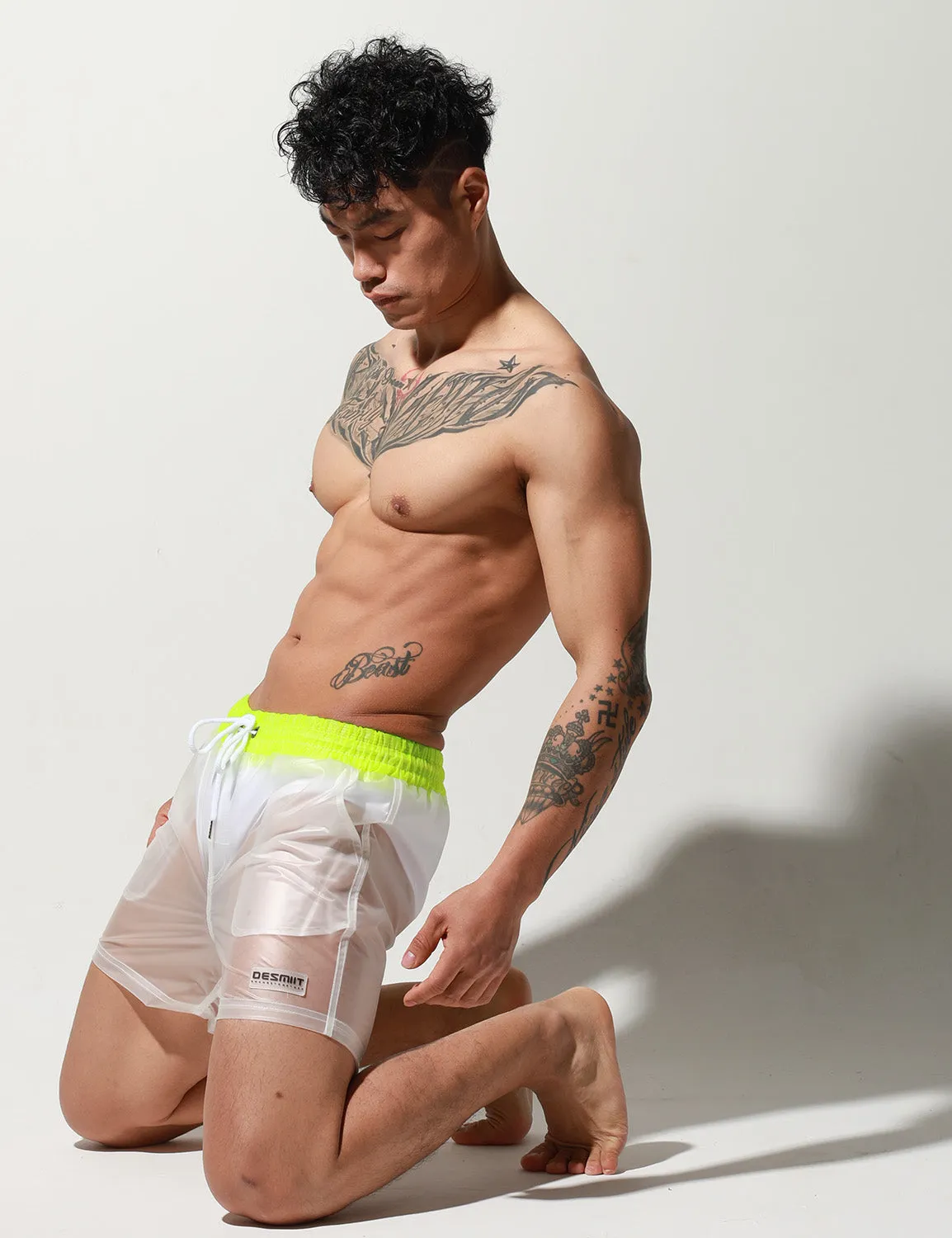 Translucent Beach Surf Shorts S7071