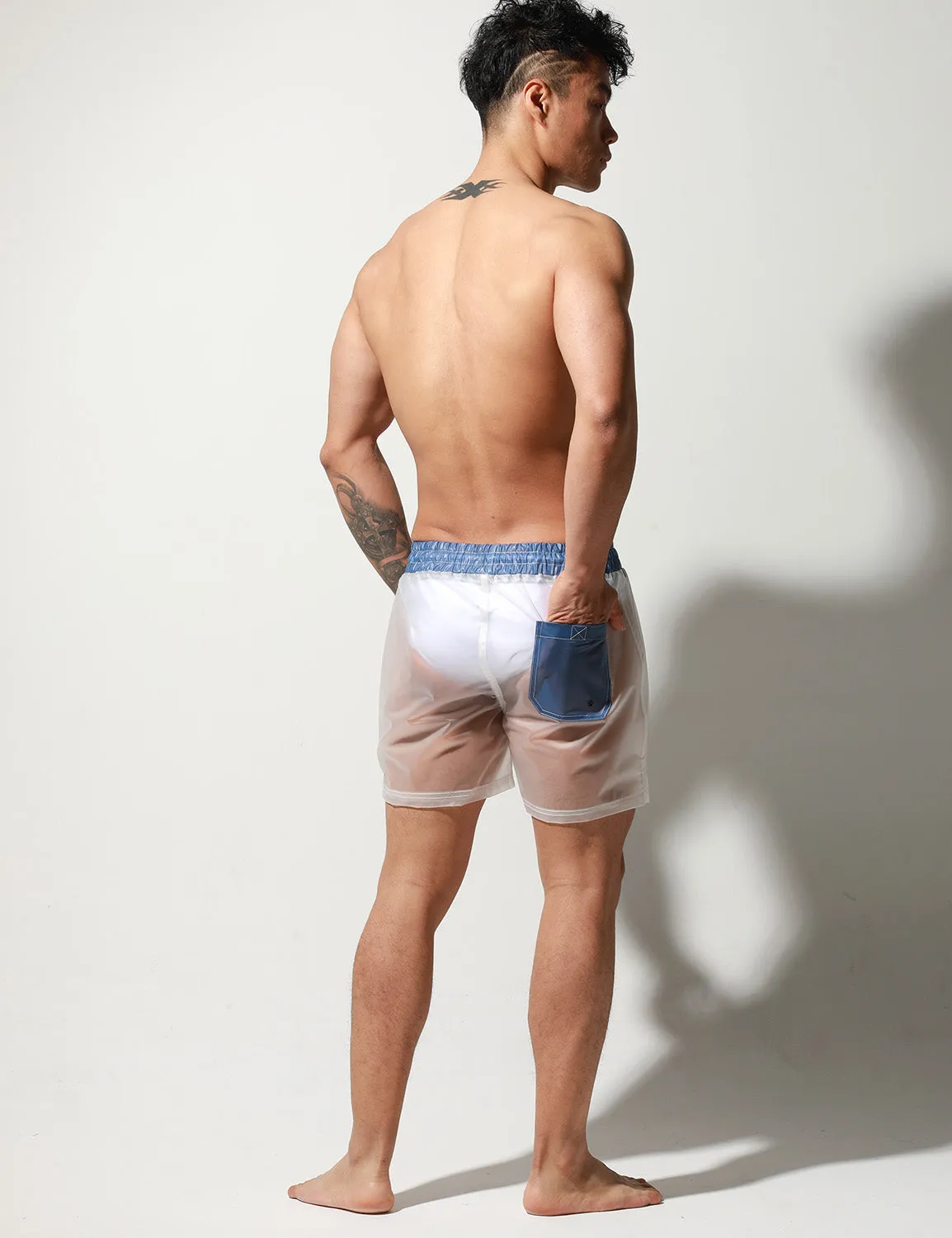 Translucent Beach Surf Shorts S7071