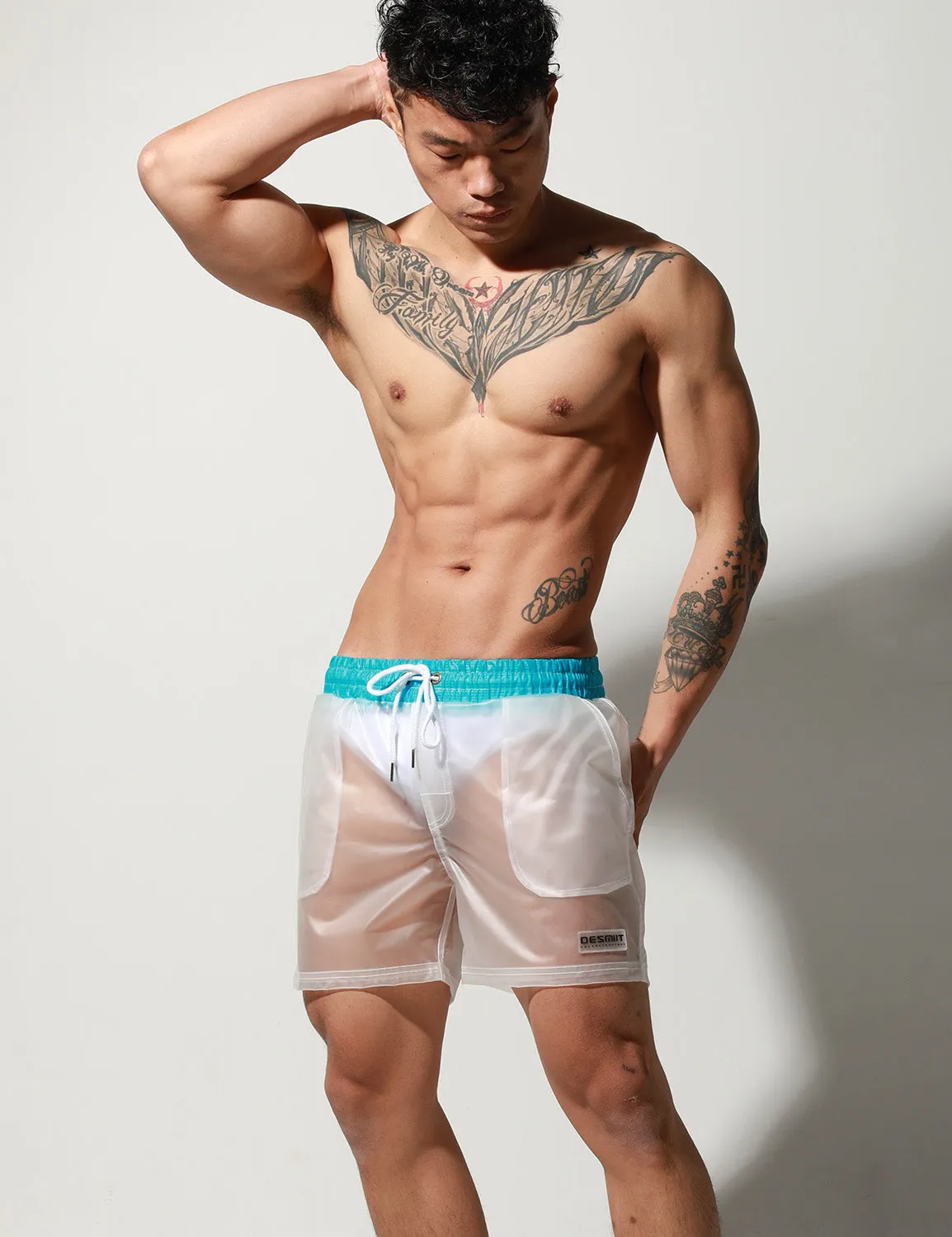 Translucent Beach Surf Shorts S7071