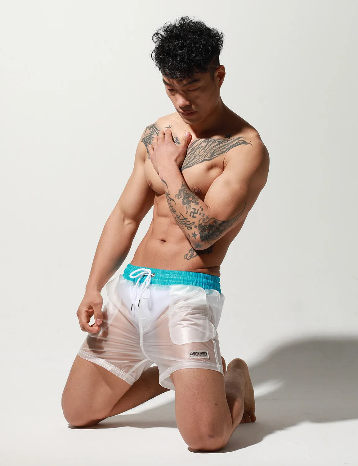 Translucent Beach Surf Shorts S7071