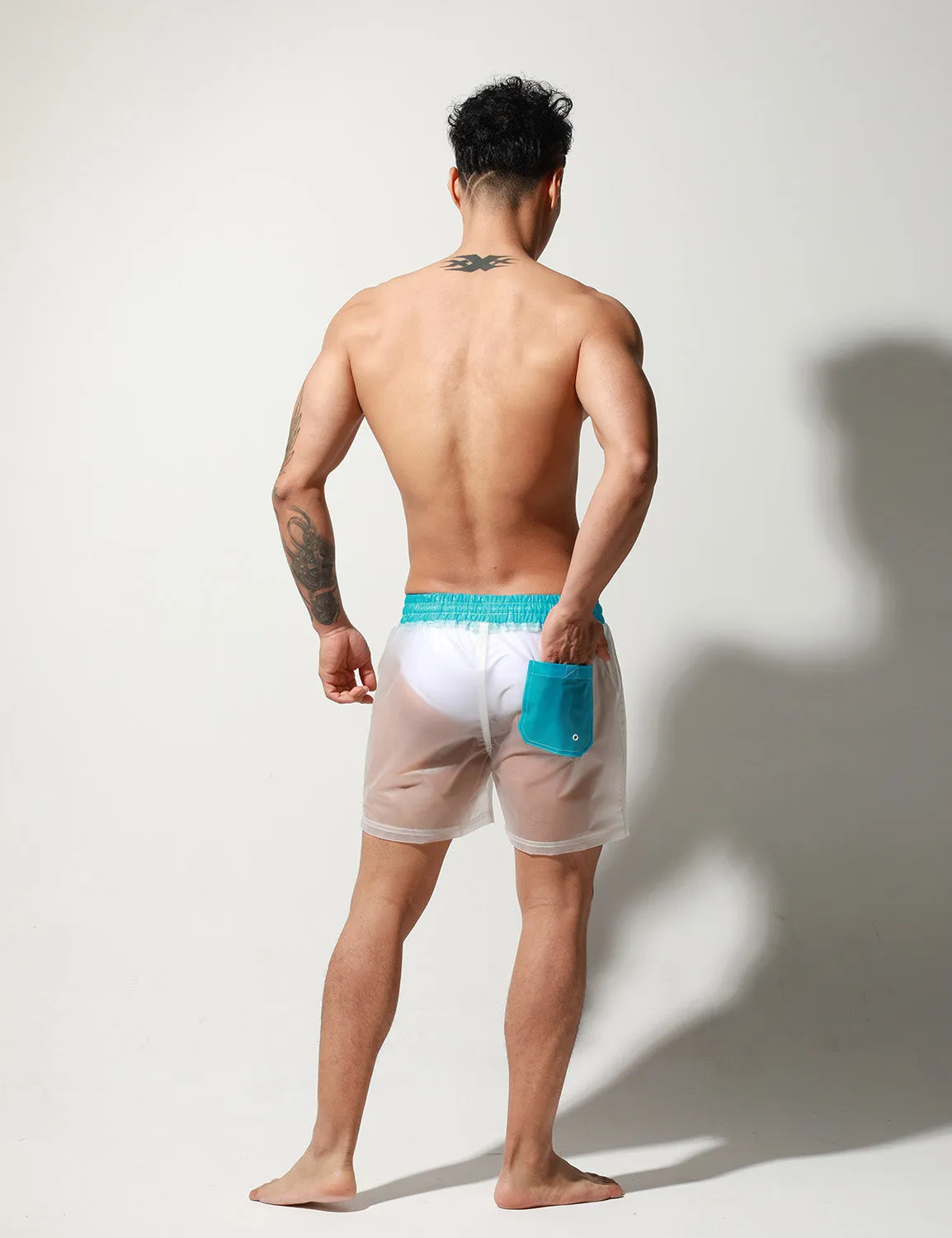 Translucent Beach Surf Shorts S7071