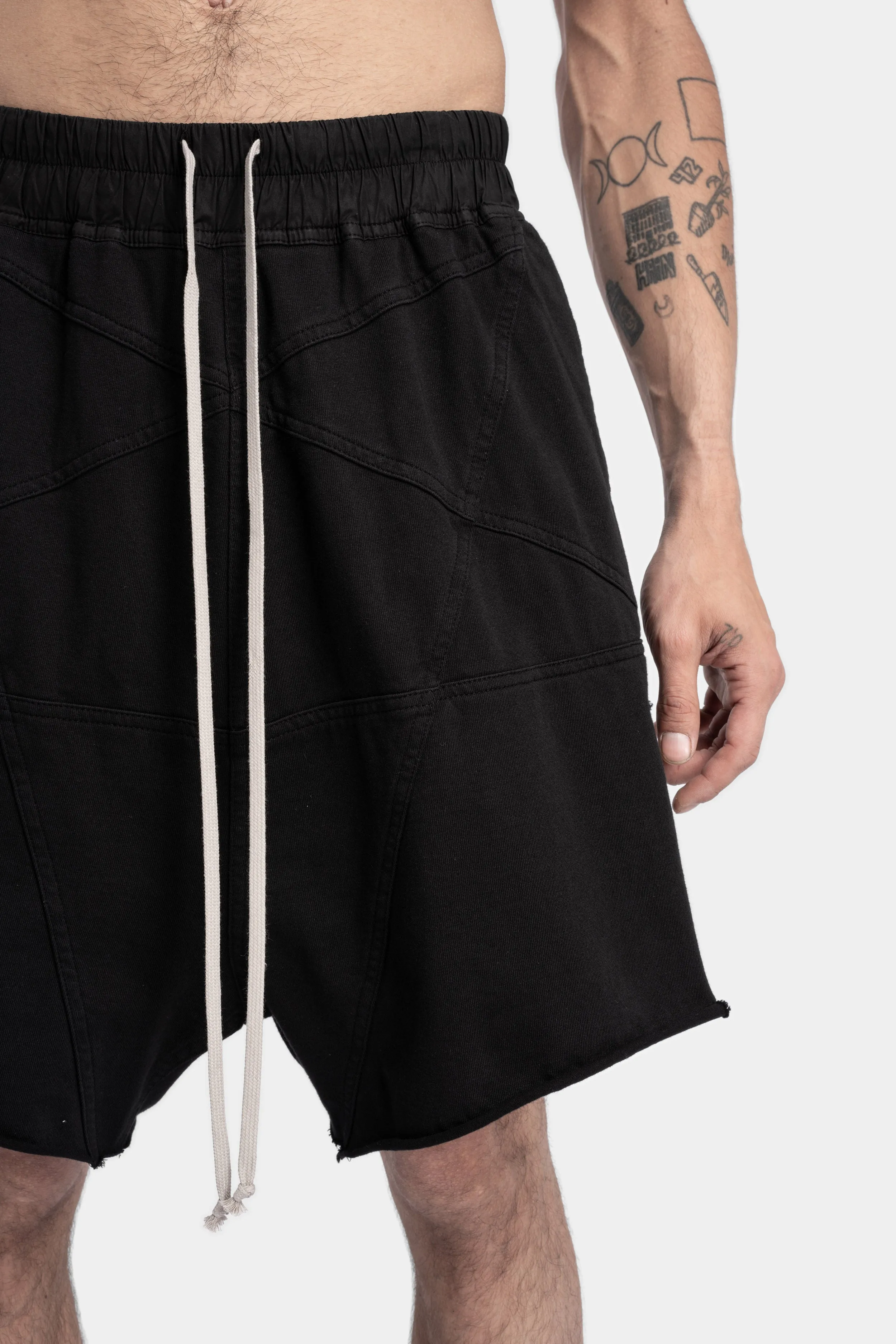 Trucker Cut Off Shorts, RIG / Pentagram stitch