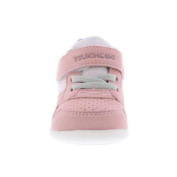 Tsukihoshi Baby Racer Rose Pink Toddler Shoes (Machine Washable)