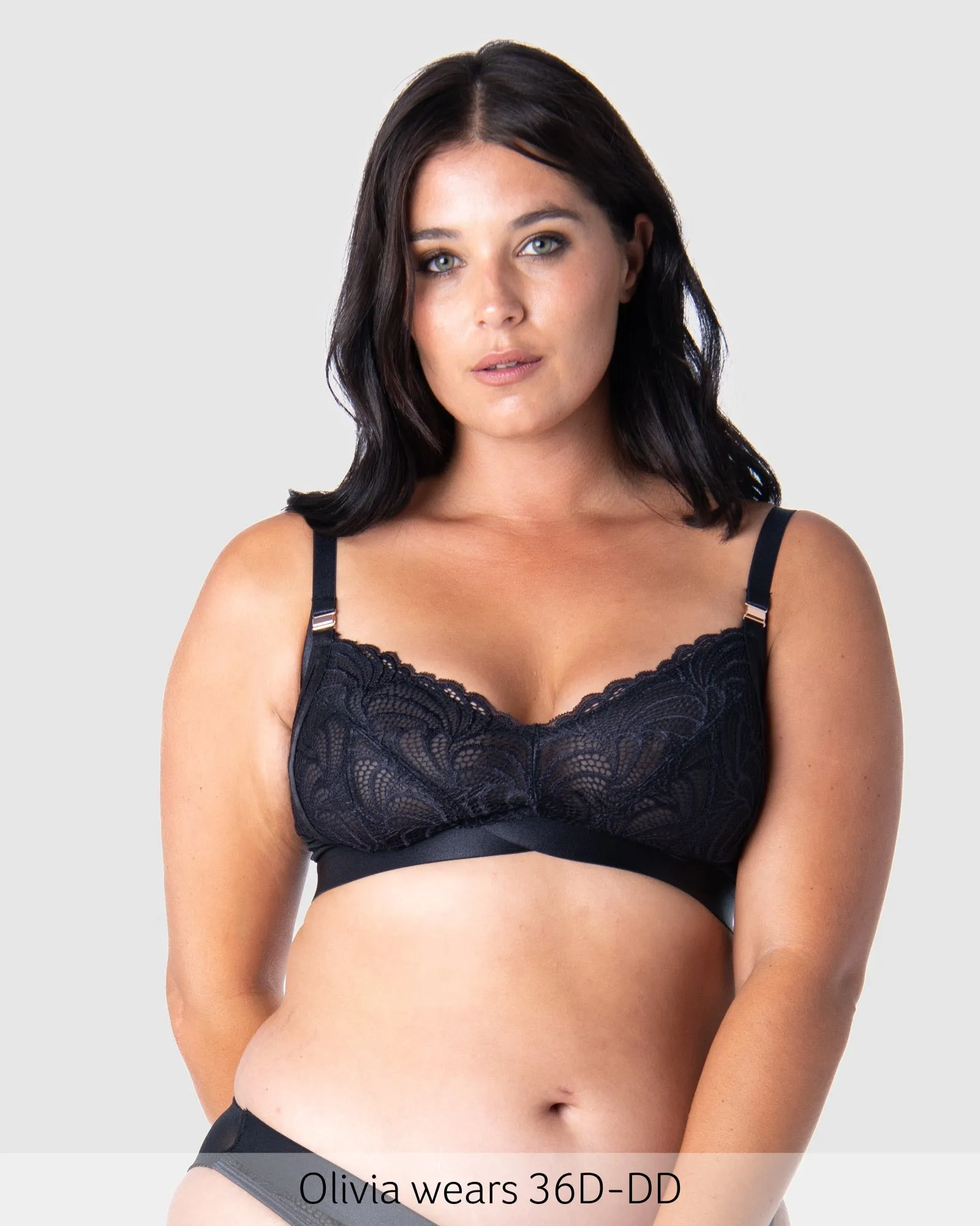 WARRIOR SOFT CUP BLACK MULTIFIT NURSING BRA - WIREFREE