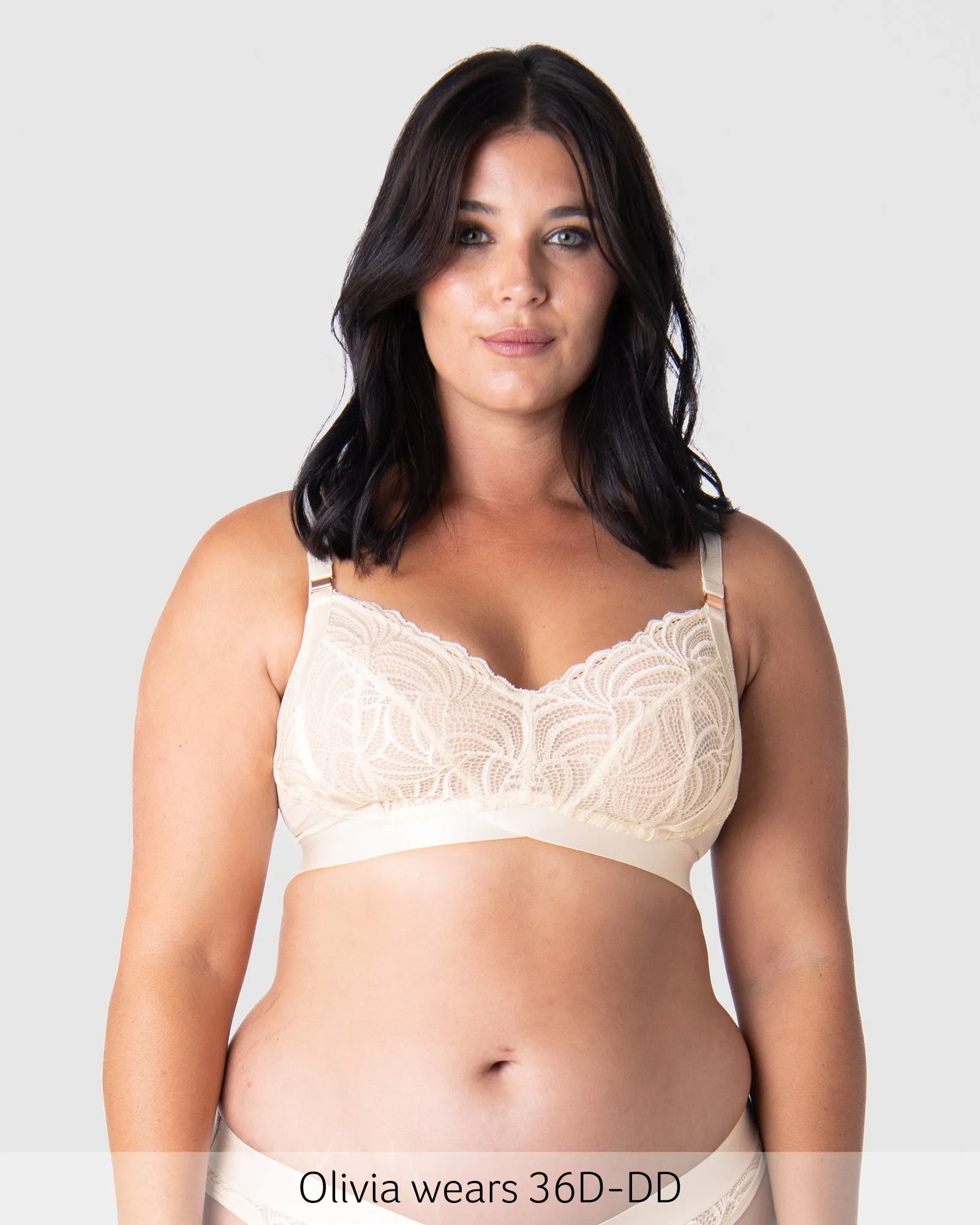 WARRIOR SOFT CUP IVORY MULTIFIT NURSING BRA - WIREFREE